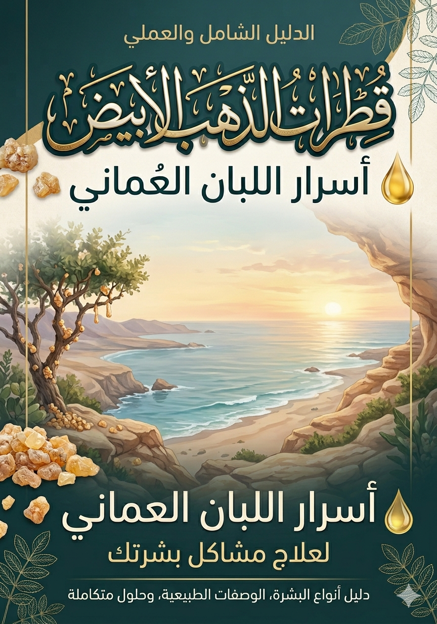 قطرات الذهب الأبيض: أسرار اللبان العماني لعلاج مشاكل بشرتك