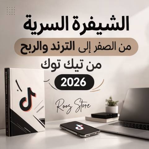 Digital Bookالشيفرة السرية: سر التيك توك من الصفر للربح 2026