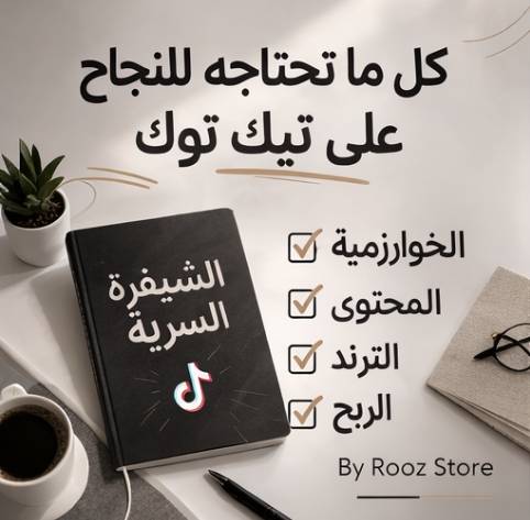 Digital Bookالشيفرة السرية: سر التيك توك من الصفر للربح 2026