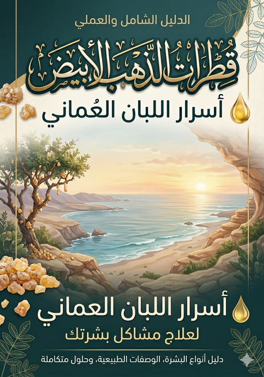 قطرات الذهب الأبيض: أسرار اللبان العماني لعلاج مشاكل بشرتك